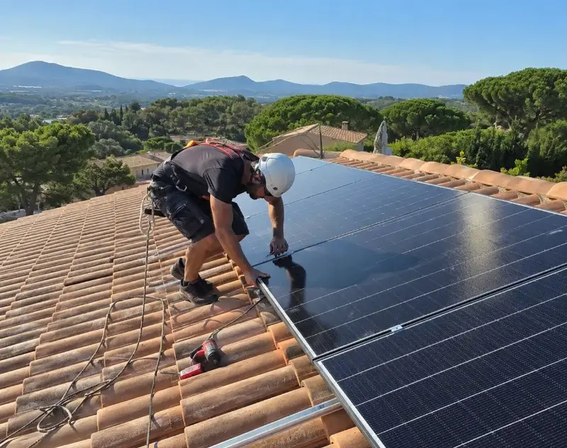 Installateur panneaux solaires Le Theil-de-Bretagne — pose photovoltaïque sur toiture