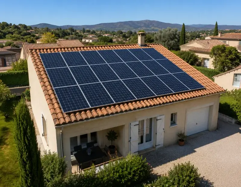Prime à l'autoconsommation panneaux solaires Le Theil-de-Bretagne — aide financière de l'État